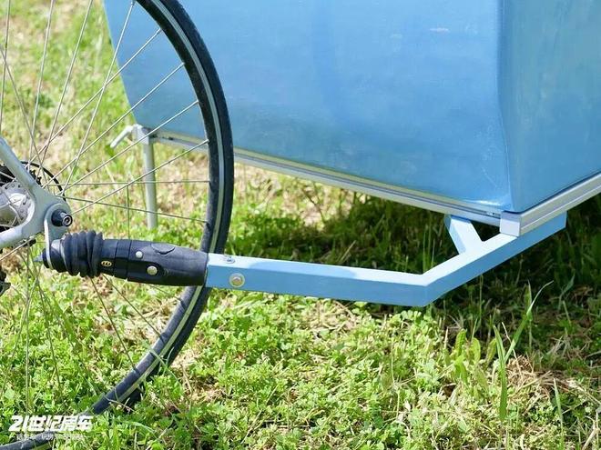 式浪漫！Nirvana Van自行车移动小窝开元棋牌网站29万元起54kg水滴房车的法(图2)