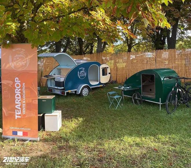 式浪漫！Nirvana Van自行车移动小窝开元棋牌网站29万元起54kg水滴房车的法(图4)