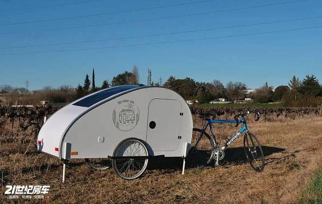 式浪漫！Nirvana Van自行车移动小窝开元棋牌网站29万元起54kg水滴房车的法(图9)